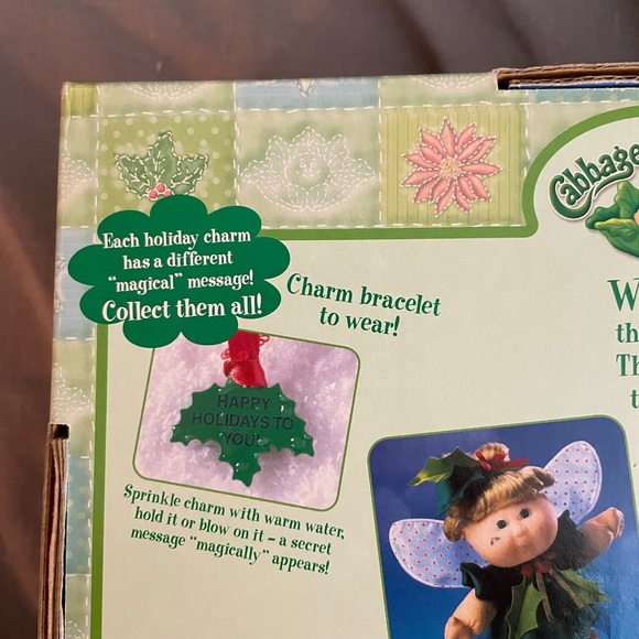Cabbage Patch Kids Garden Fairies Poinsettia 7 3/4” Doll - Picture 3 of 5